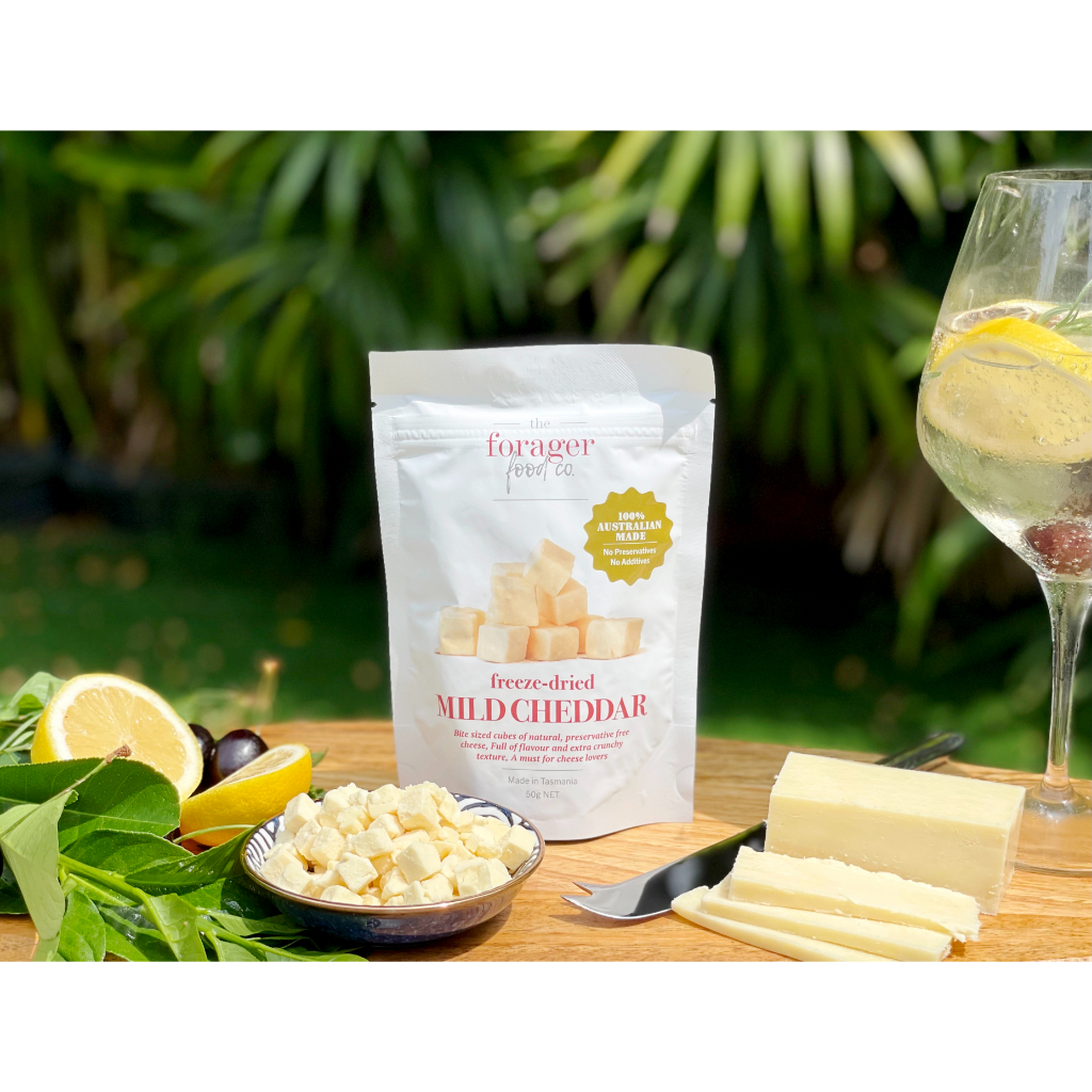 [8 Pack] Freeze Dried Mild Cheddar Cheese 50g (Keto) Shopee Singapore