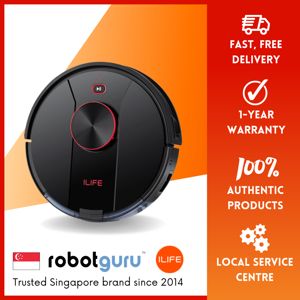 ILIFE LaserMap Series 2, Robot Vacuum Cleaner with Wet Mop & Scrub