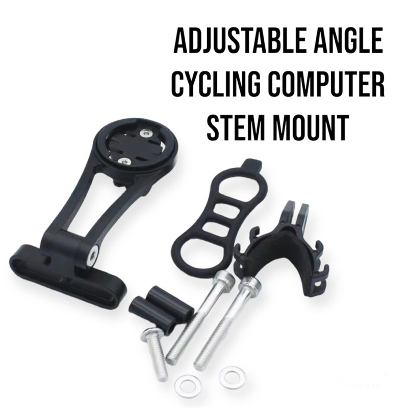[SG LOCAL STOCK] Adjustable Angle Cycling Computer Stem Mount For