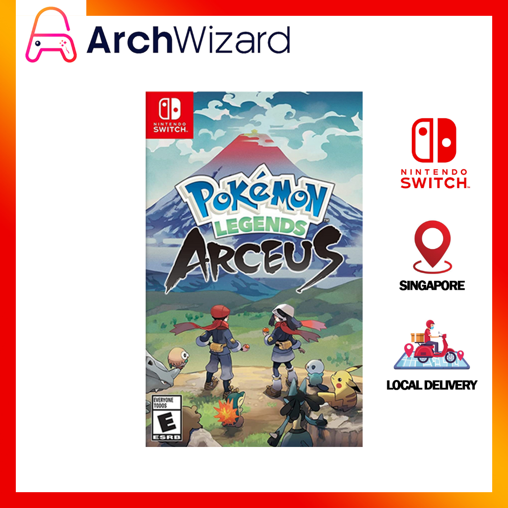 Pokemon Legends Arceus 宝可梦传说 阿尔宙斯 寶可夢傳說 阿爾宙斯 Pokemon Legend Arceus 🍭  Nintendo Switch Game - ArchWizard | Shopee Singapore