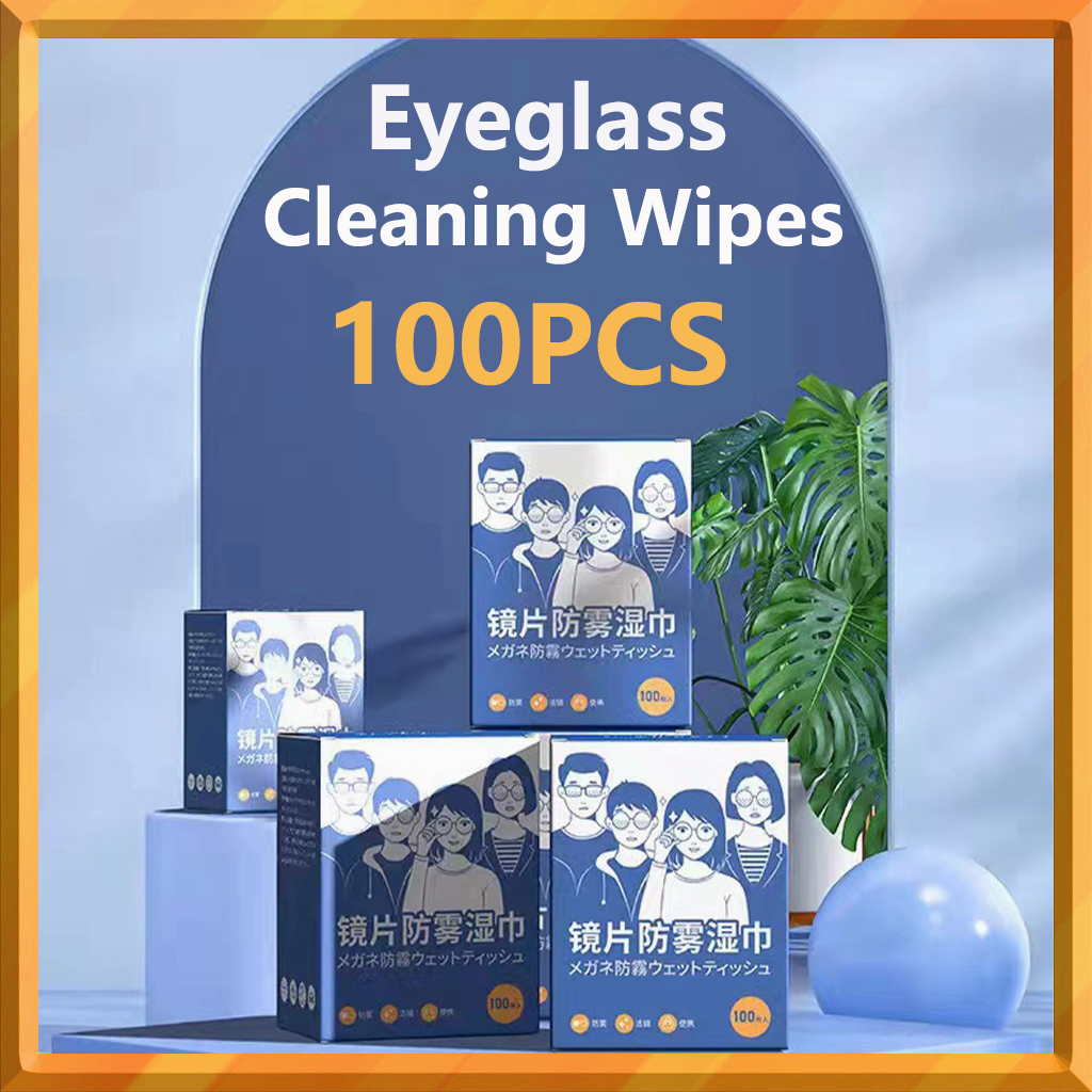 Care Touch Lens Wipes for Eyeglasses Individually Wrapped Eye Glasses