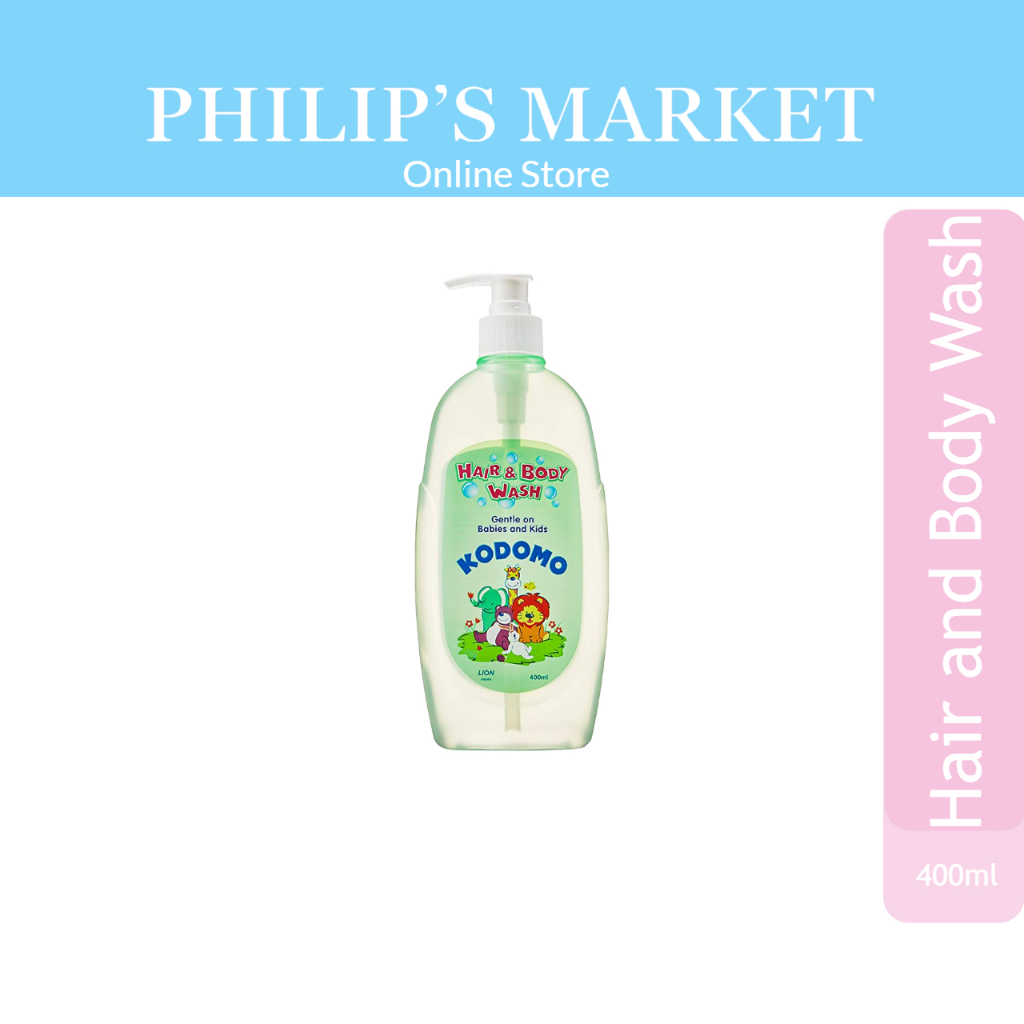 Kodomo Hair and Body Wash 400 ML Shopee Singapore