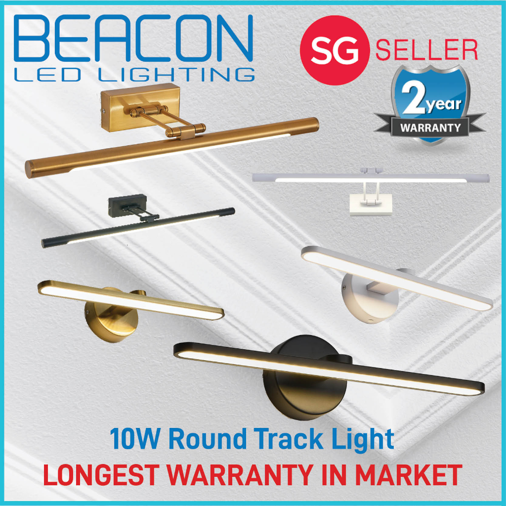 BEACON LED Premium Bathroom Light / Mirror Wall Lamp / 8W 14W / Water ...