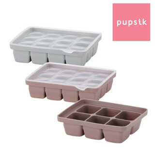 1-Cup Silicone Freezing Tray With Lid -Soup Cube Freezer Tray- Large Ice  Cube Tray- 4Individual Compartments With Portion Scales- Storage For Broth