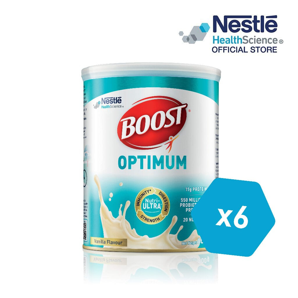 [bundle Of 6] Nestle Boost Optimum Powder 800g Shopee Singapore