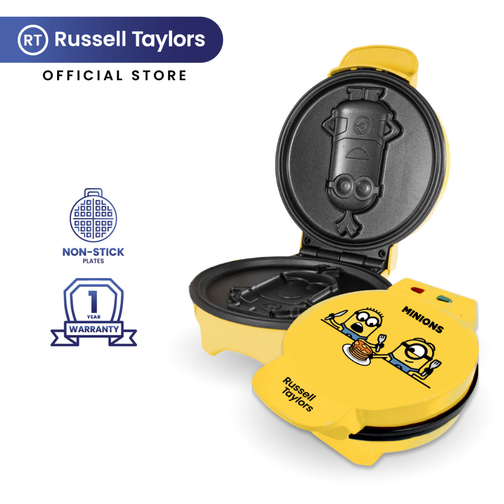 Russell Taylors x Minions Waffle Maker MW25 Shopee Singapore