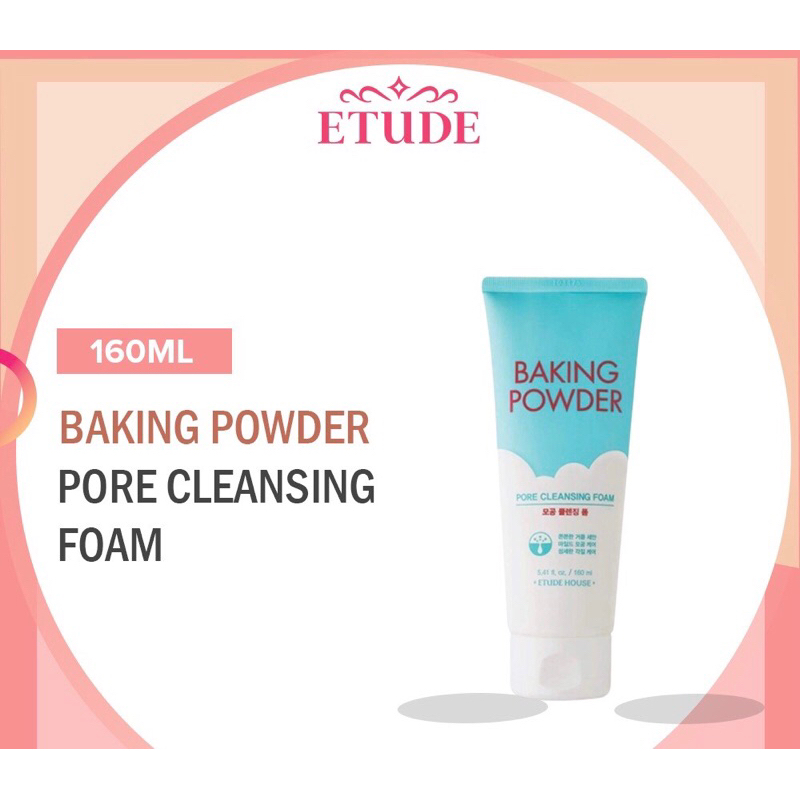 [Etude House] Baking Powder Pore Cleansing Foam 160ml | Shopee Singapore