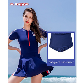 Kappa One Piece Swim Dresses Casual Swimsuit Sports for Ladies