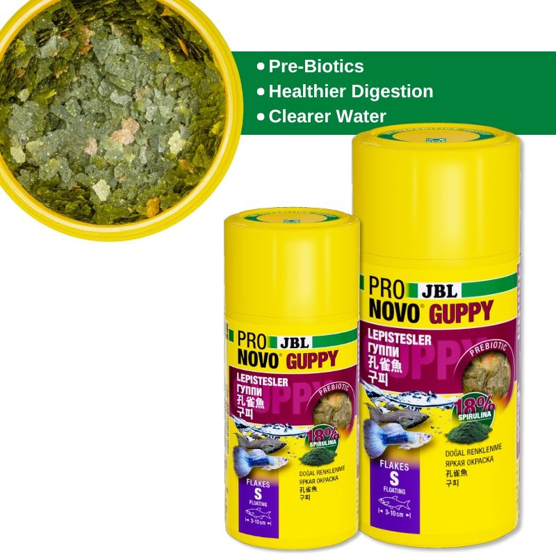 JBL ProNovo Guppy Flakes S (Colour Enhancing Flakes) | Shopee Singapore