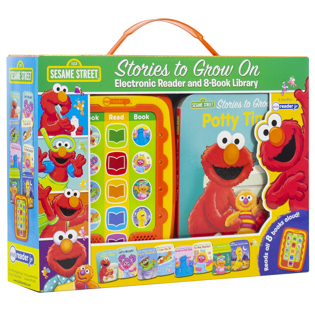 BNIB Sesame Street Stories to Grow On Me Reader Jr Electronic Reader