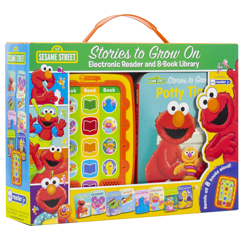 BNIB: Sesame Street - Stories to Grow On Me Reader Jr Electronic Reader ...