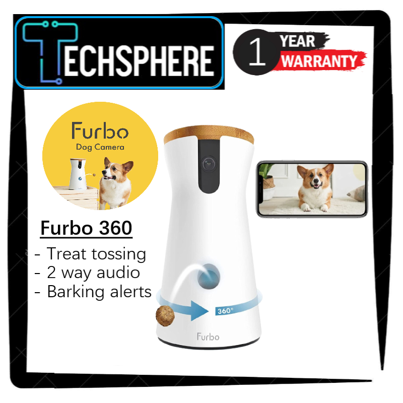 Furbo dog clearance camera treats