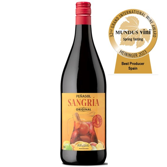 Penasol Sangria 1L bottle [Sweet Red Wine Punch] Shopee Singapore