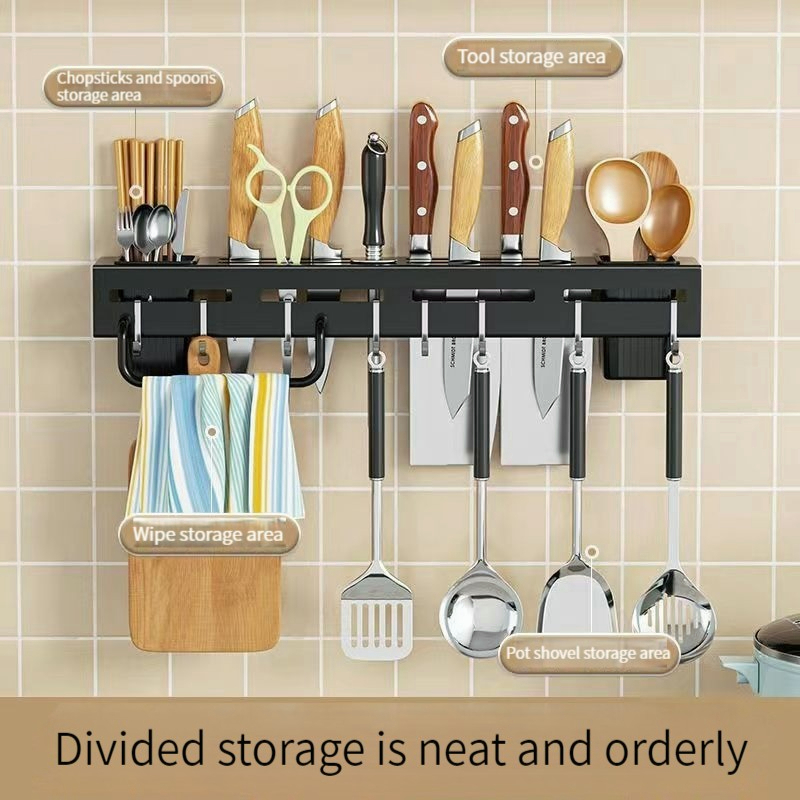 50cm kitchen stainless steel knife holder wall mounted knife holder ...