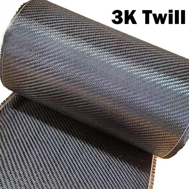 3K 200G Carbon Fiber Fabric Twill Weave Cloth 20/30cm Narrow Width for ...