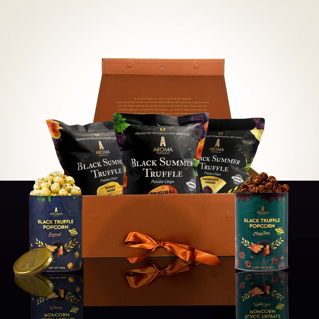 Trufflicious Bundle B Black Truffle Chips + Truffle Popcorn Aroma