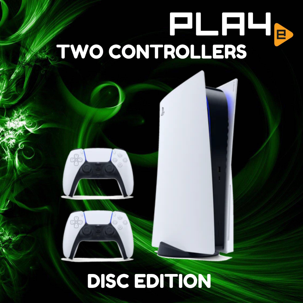 (LIMITED QTY) Playstation 5 Console Disc Version Dualsense bundle (1