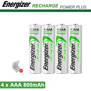 4 x Energizer Rechargeable AAA batteries Accu Recharge Extreme NiMH 900mAh  HR03