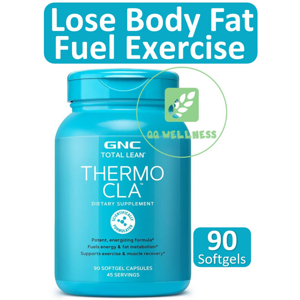 GNC Total Lean Thermo Cla 90 Softgels, Reduce Body Fat, Breakdown Fat