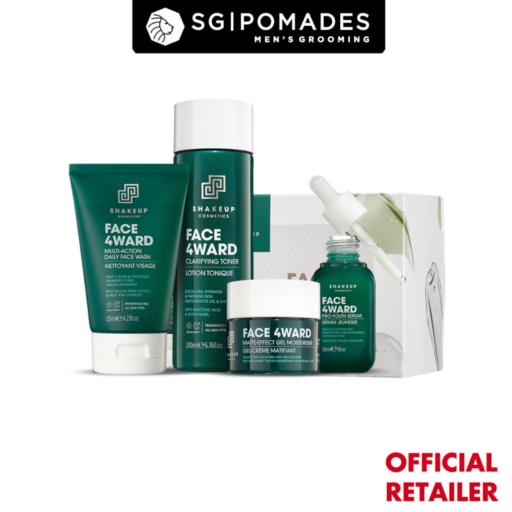 Shakeup Cosmetics - FACE 4WARD Deluxe Kit - Healthier Skin In 4 Easy ...