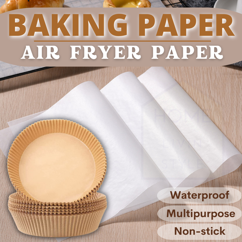 Baking Parchment Paper NonStick 100/200pcs 30x40cm Shopee Singapore