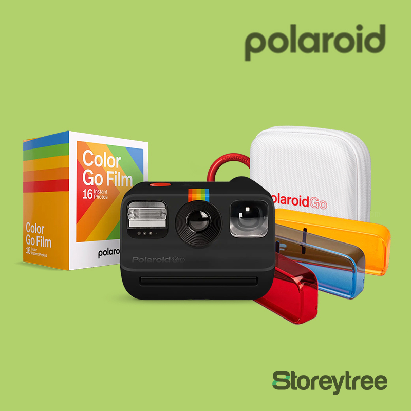 polaroid instant camera photo album