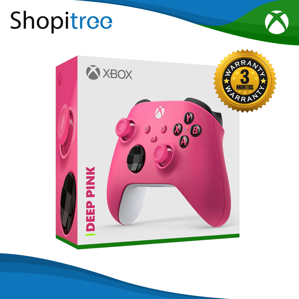 Xbox Series Official Wireless Controller Deep Pink 3 Months Local