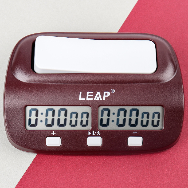 LEAP PQ9907S Digital Chess Clock I-go Count Up Down Timer for Game ...