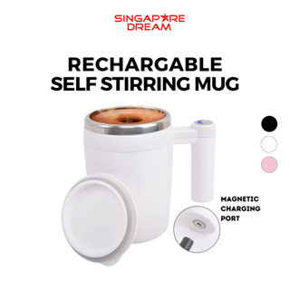 Rechargeable Battery Auto Mixing Cup Magnetic Stainless Steel Mug