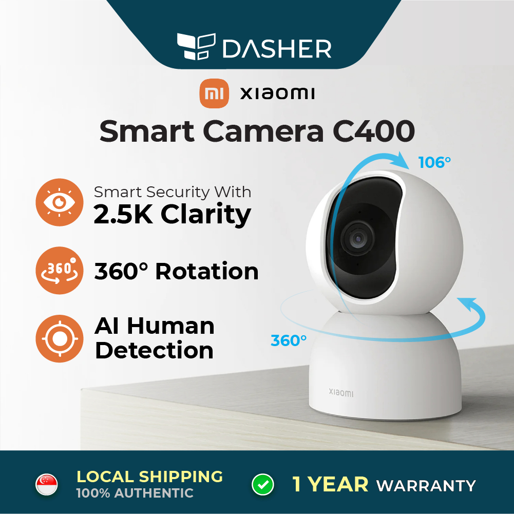 [Global Version] Xiaomi Smart Camera C400 CCTV Surveillance Camera Mi ...