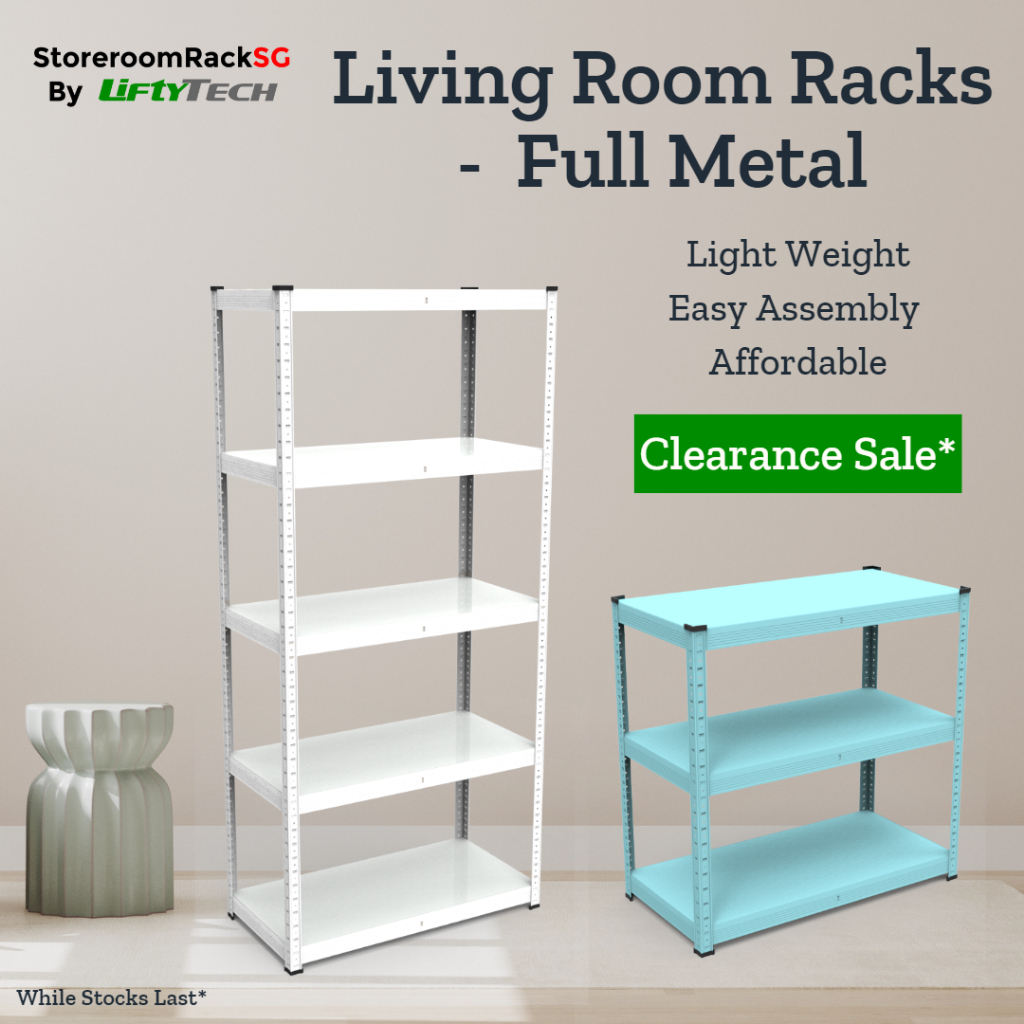 [Easy Racks] Boltless Living Room Racks from Storage Solution