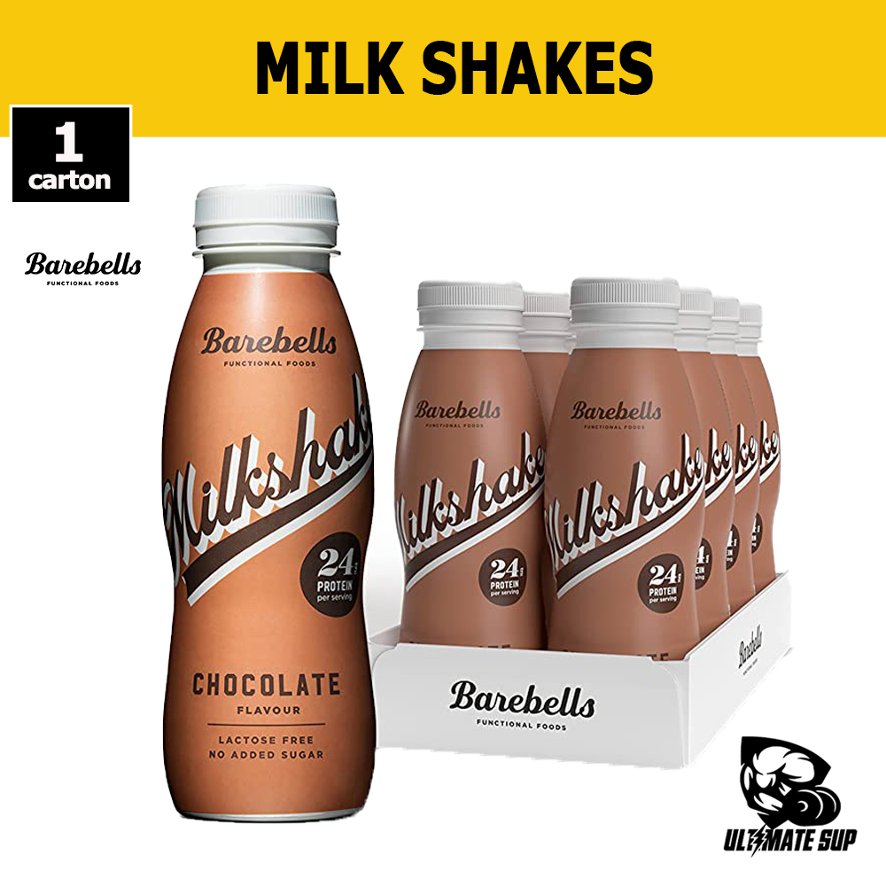 Barebells Protein Shakes, Post Workout Milkshake Drinks, High Protein
