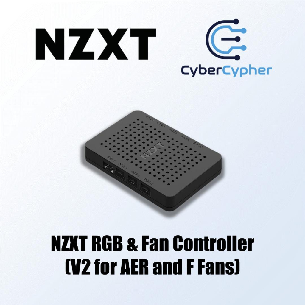 NZXT RGB & Fan Controller (V2 for AER and F Fans) | Shopee Singapore
