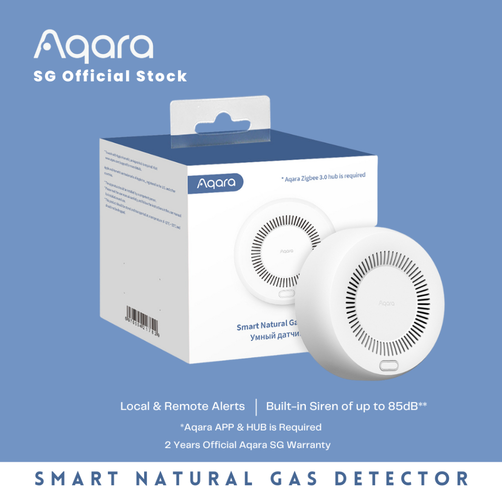 [Aqara SG] Smart Gas Detector with Local and Remote Alerts Zigbee 3.0 ...