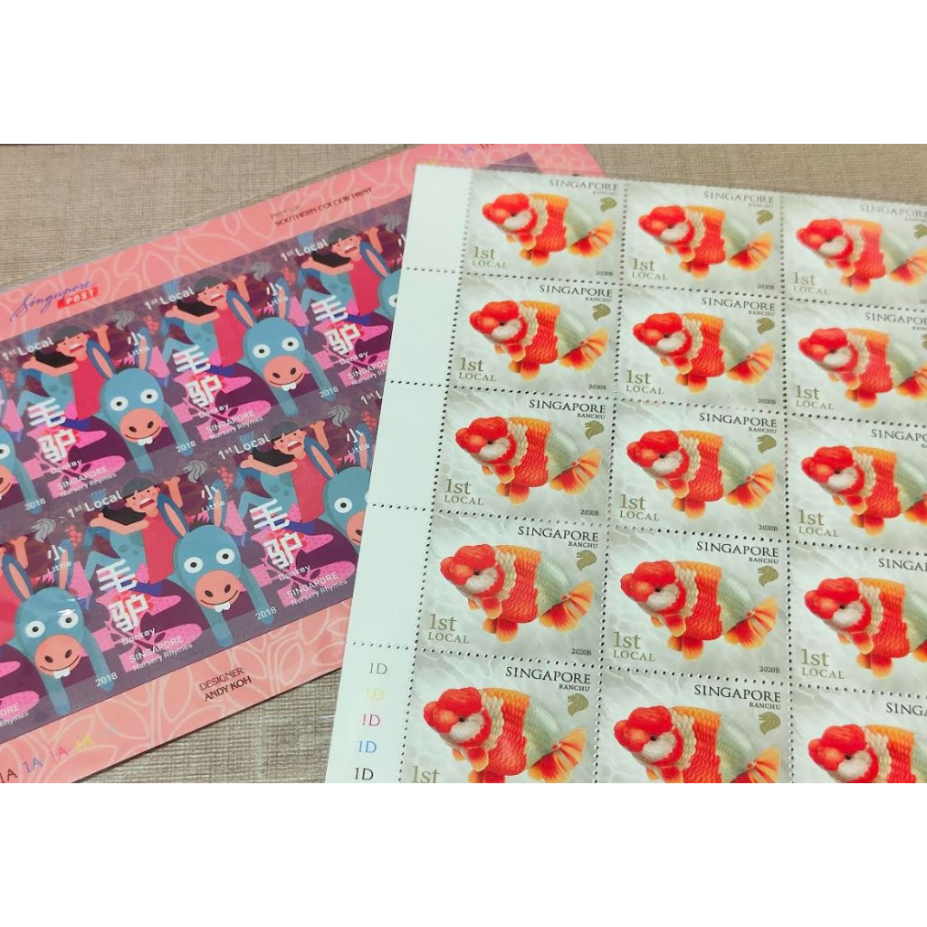 Signpost first / second local stamp 1st / 2nd local adhesive / nonadhesive stamp postage