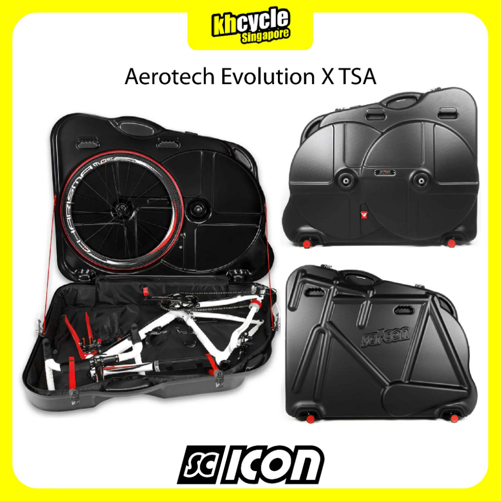 Scicon aerotech evolution x 2024 tsa bike case