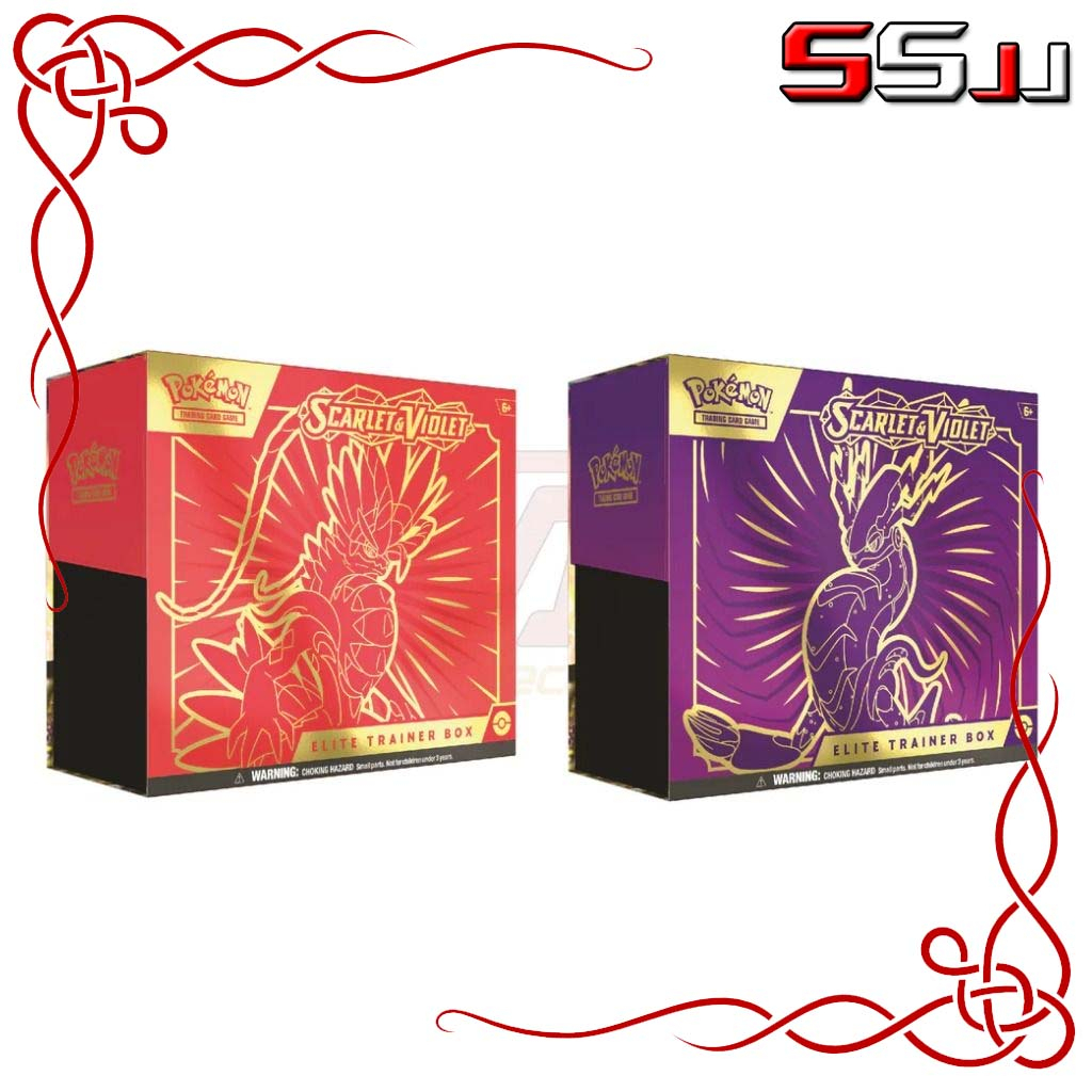 Pokemon Tcg Sv01 Scarlet And Violet Elite Trainer Box English 100 Original And Authentic Product 6536