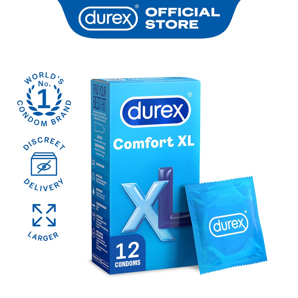Durex Comfort Xl Largest Condoms 12s Shopee Singapore 1134