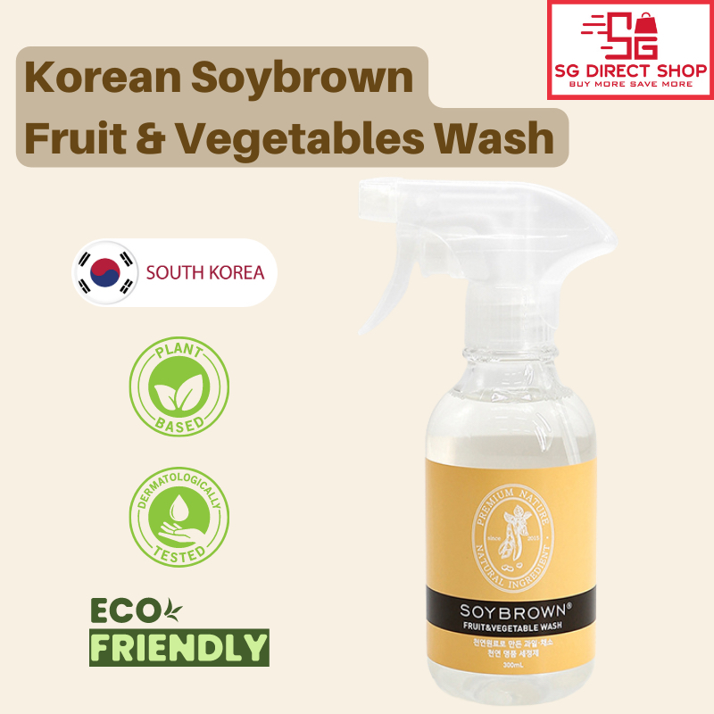 Korea Premium Soybrown Fruit & Vegetable Wash / Organic Fruit Wash