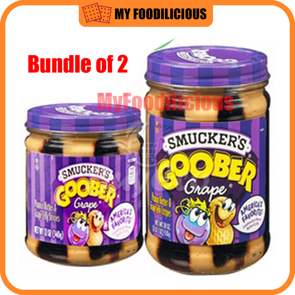 Smucker's Goober Grape Peanut Butter Jam 340g / 510g | Shopee Singapore