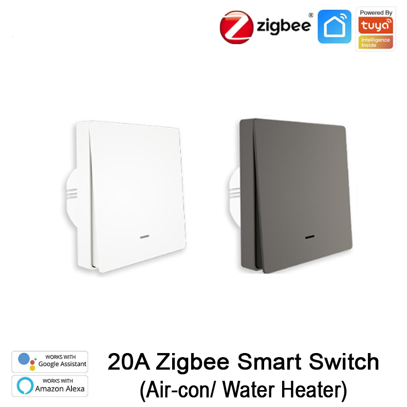 Zigbee Smart Switch 20A (Aircon / Water heater) Shopee Singapore