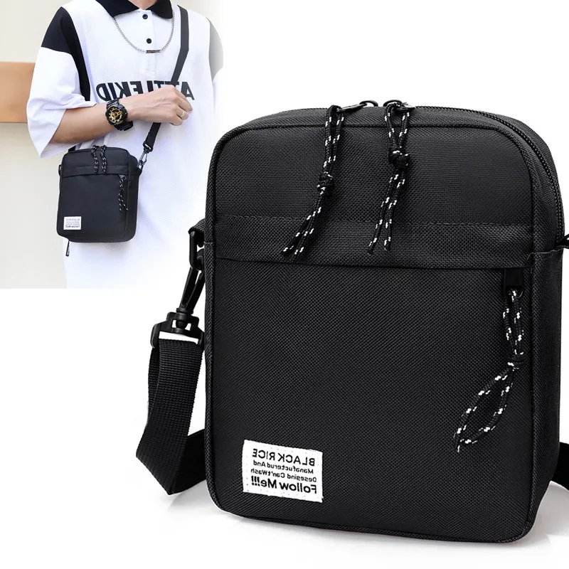 Korean Crossbody Messenger Bag for Men Woman Small Sling Waterproof Anti Theft Bags SG Stock Shopee Singapore