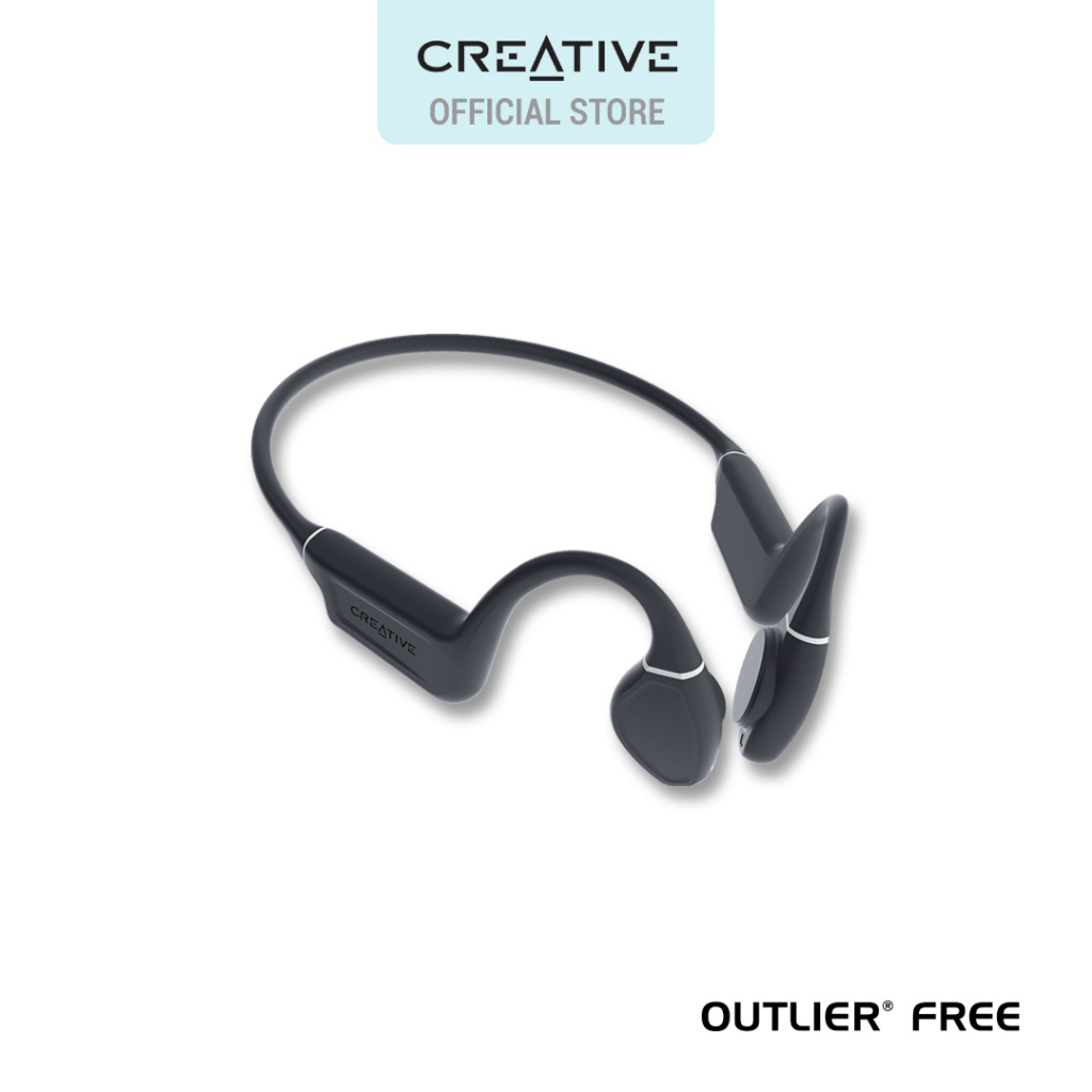 Creative Outlier Free Wireless Bone Conduction Headphones with