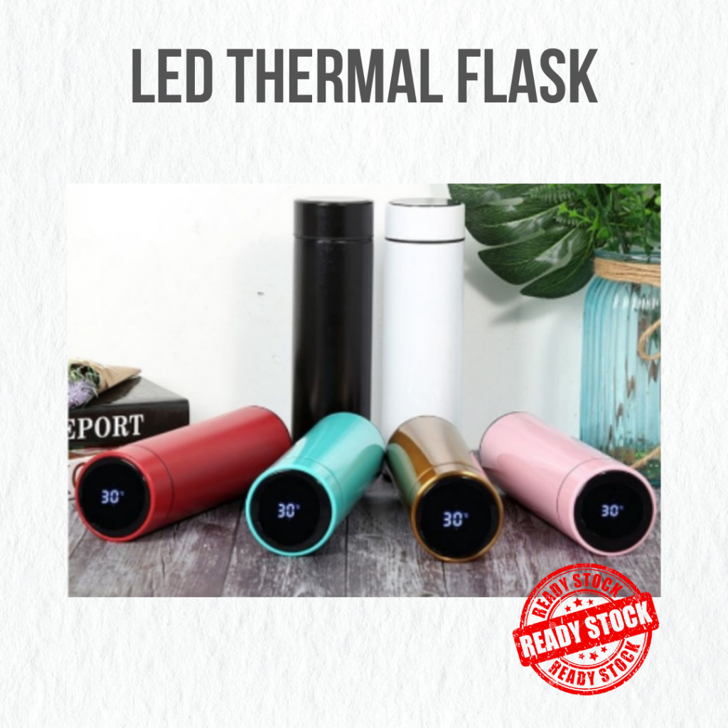 500ML Thermal Flask / Temperature Display Thermos bottle / Vacuum