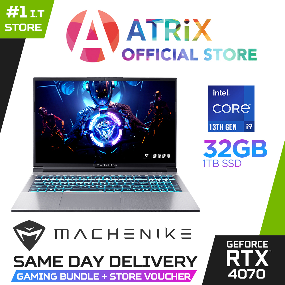 Pre-Order】MACHENIKE L16 PRO | 16" WQHD | i9-13900HX | RTX4070 | 32GB ...