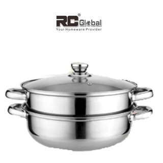 3 Tier Capsule Bottom Steamer for Cooking, 11 IN Large Steamer Pot,  Dumpling Stainless Steel Steamer