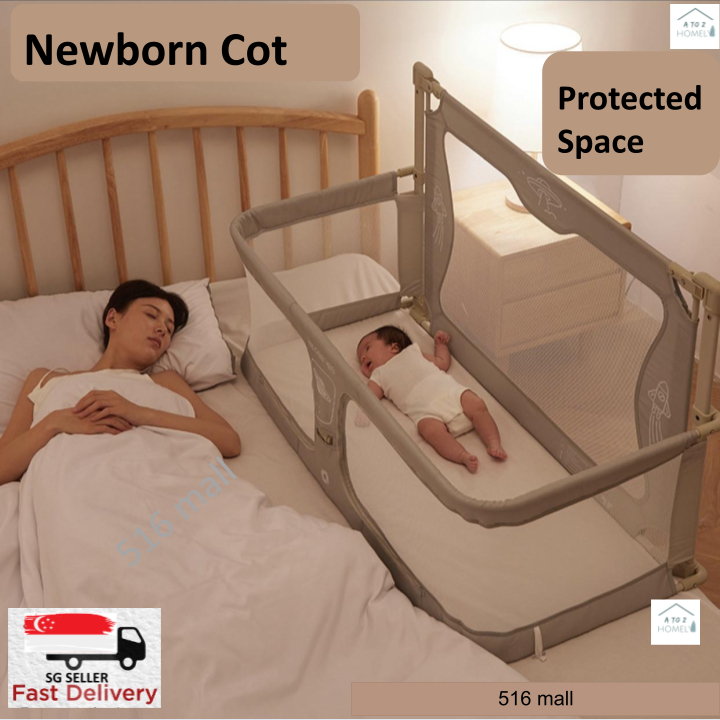 [SG Stock] Portable Infant Baby Cot / Travel Cot / Cot Bed /Portable