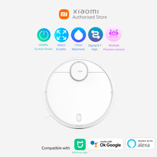Xiaomi Mi Robot Vacuum Mop 2S Vacuum & Mop Robot (2200Pa Suction Power, LDS  Sensors, 300ml Dust Container, 200 ml Water Tank, Mi Home App, Alexa