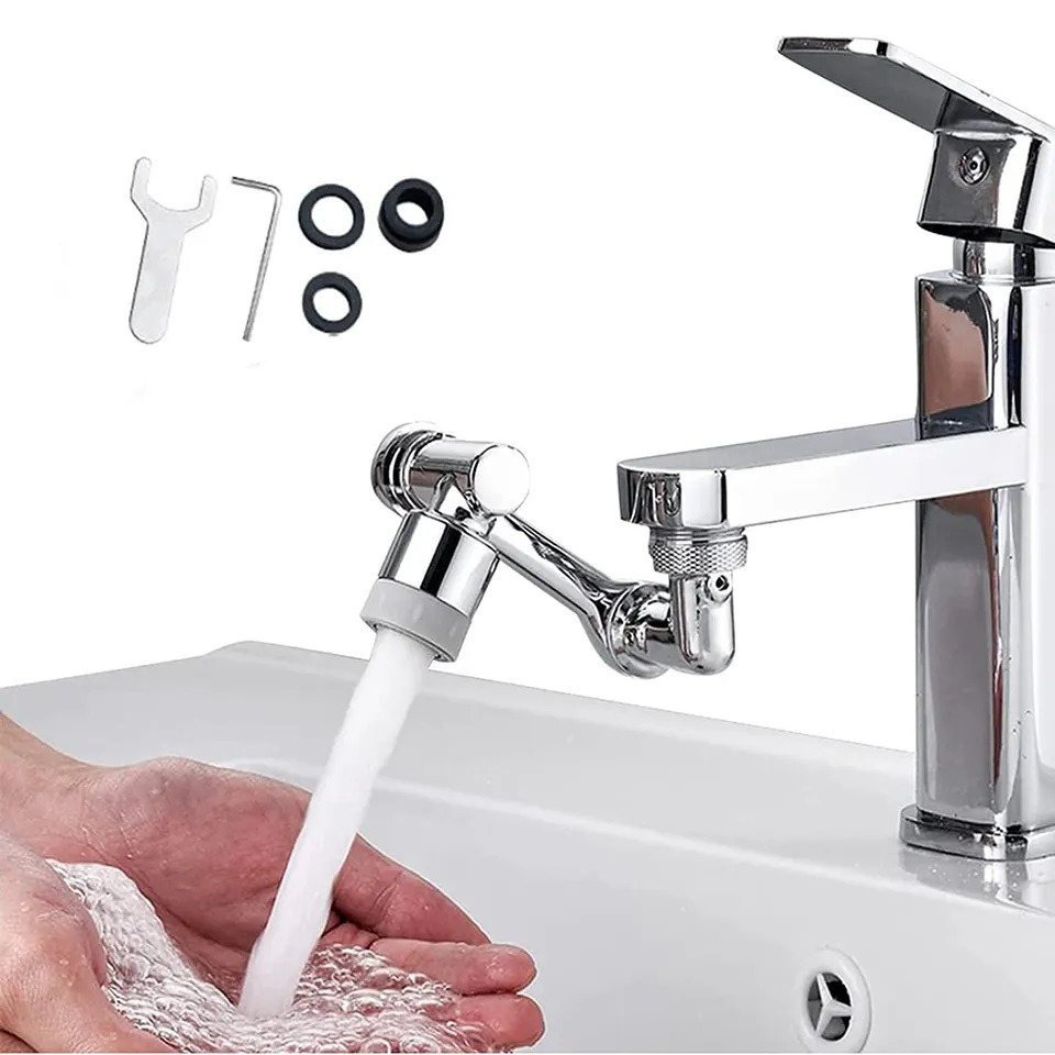 Universal 1080 Degree Rotatable Multifunction Bathroom Sink Extender