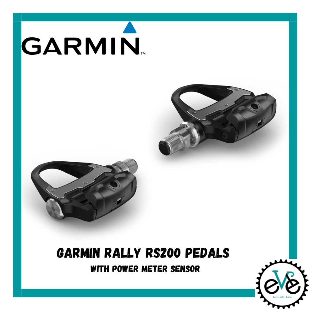 Garmin Rally RS200 Pedals With Power Meter Sensor In 2 Pedals Shimano
